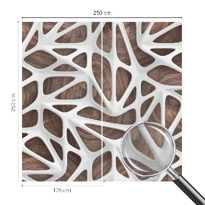 Papel de parede autocolante para sala Harmonia dinâmica