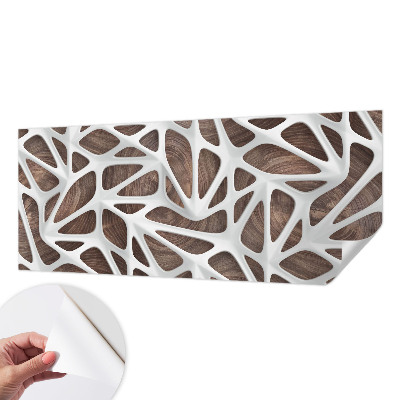 Papel de parede autocolante para sala Harmonia dinâmica