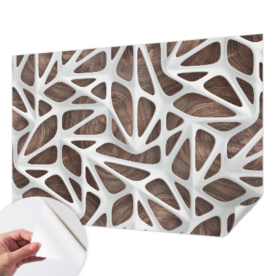 Papel de parede autocolante para sala Harmonia dinâmica