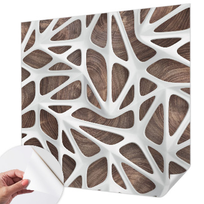 Papel de parede autocolante para sala Harmonia dinâmica