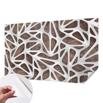 Papel de parede autocolante para sala Harmonia dinâmica