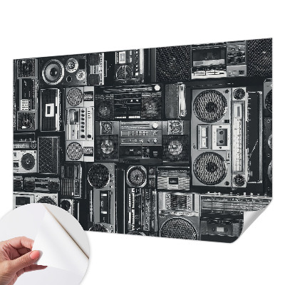 Papel de parede infantil Rádio retrô