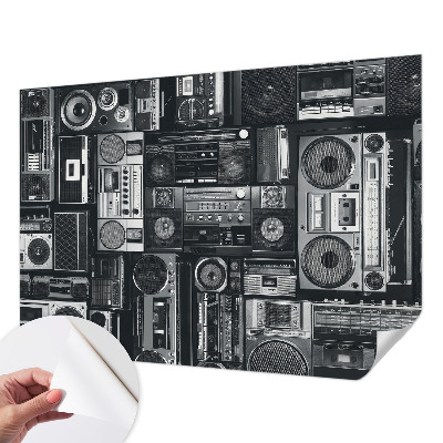 Papel de parede infantil Rádio retrô