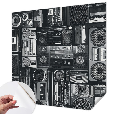 Papel de parede infantil Rádio retrô