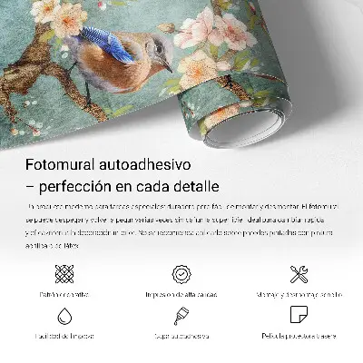 Autocolante de parede fotográfico com cactos verdes