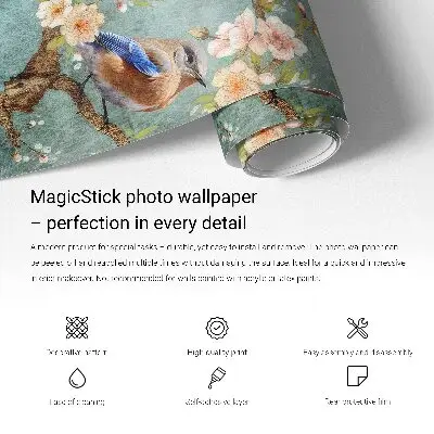 Autocolante de parede fotográfico com cactos verdes