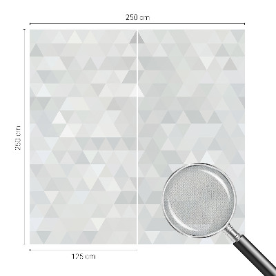Papel de parede 3D com padrão cinza