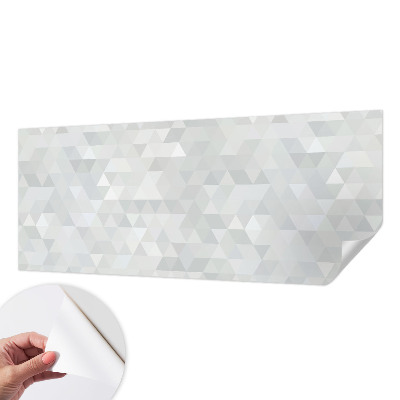 Papel de parede 3D com padrão cinza