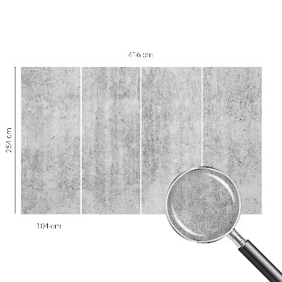 Papel de parede para criança Parede de concreto