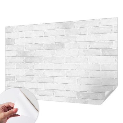 Papel de parede infantil Parede de tijolos