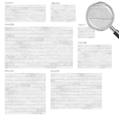 Papel de parede infantil Parede de tijolos