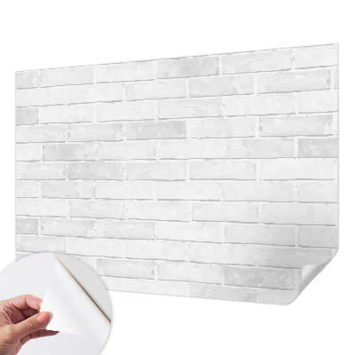 Papel de parede infantil Parede de tijolos