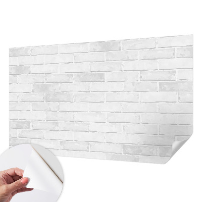 Papel de parede infantil Parede de tijolos
