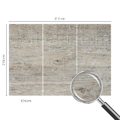 Papel de parede autocolante para quarto Anéis de madeira