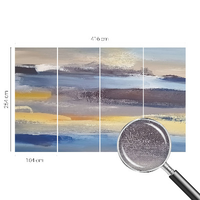 Papel de parede autocolante para sala Paisagem tranquila