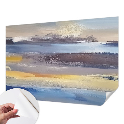 Papel de parede autocolante para sala Paisagem tranquila