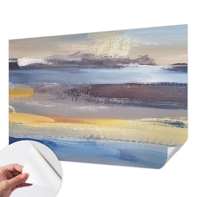 Papel de parede autocolante para sala Paisagem tranquila