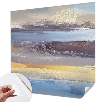 Papel de parede autocolante para sala Paisagem tranquila
