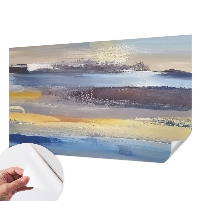 Papel de parede autocolante para sala Paisagem tranquila