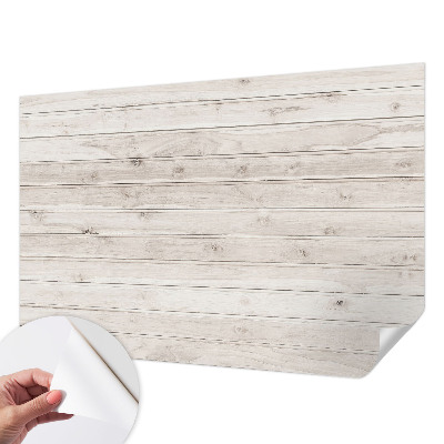 Papel de parede para criança com padrão de madeira natural
