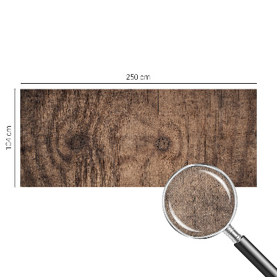 Papel de parede autocolante para quarto Madeira rústica