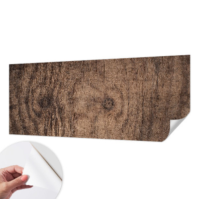 Papel de parede autocolante para quarto Madeira rústica