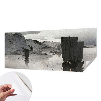 Papel de parede autocolante Baía do entardecer