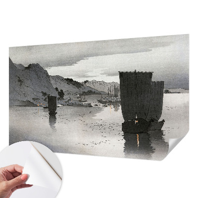 Papel de parede autocolante Baía do entardecer