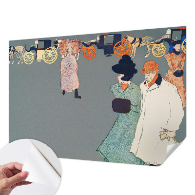 Papel de parede infantil com estampas de fantasias de treinador