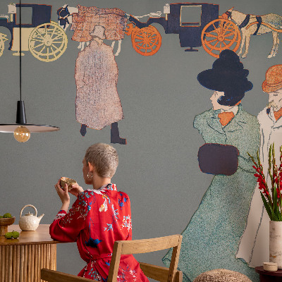 Papel de parede infantil fantasias de treinador