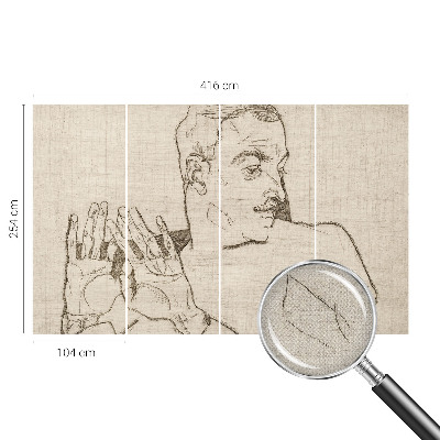 Papel de parede autocolante para quarto Um caráter distinto