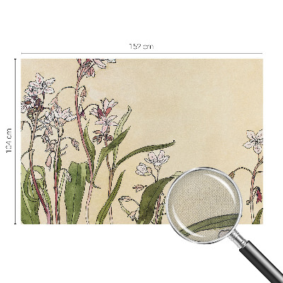Papel de parede autocolante para sala Elegância floral
