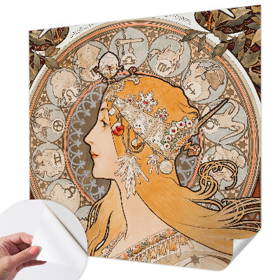 Papel de parede infantil Elegância zodiacal