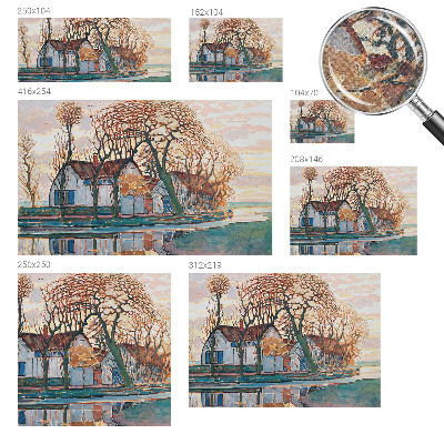 Papel de parede 3D Paisagem idílica