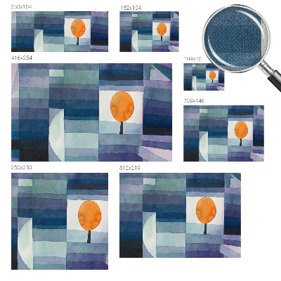 Autocolante de parede fotográfico Árvore abstrata