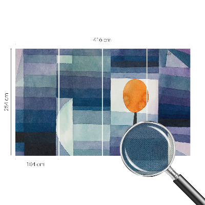 Autocolante de parede fotográfico Árvore abstrata
