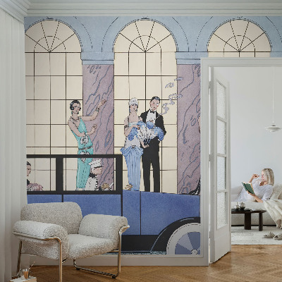 Papel de parede autocolante Art déco