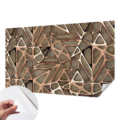 Papel de parede autocolante para sala Padrão geométrico