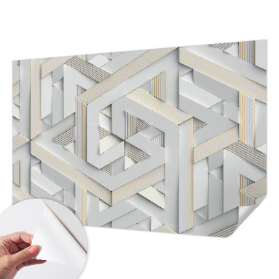 Papel de parede autocolante Formas ilusórias