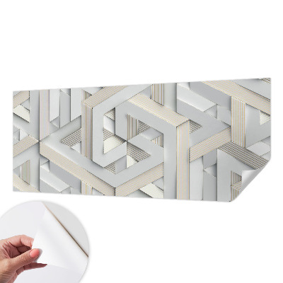 Papel de parede autocolante Formas ilusórias