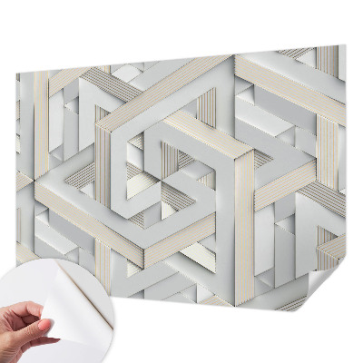 Papel de parede autocolante Formas ilusórias