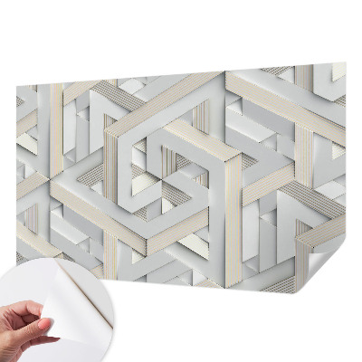 Papel de parede autocolante Formas ilusórias