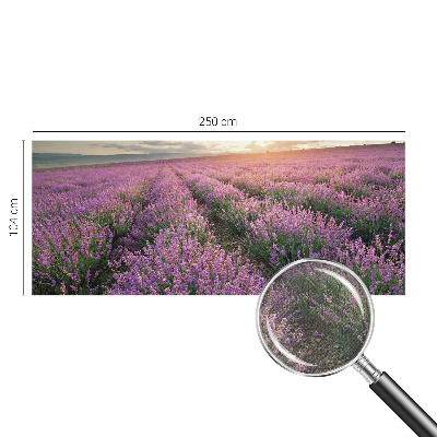 Papel de parede para criança campos de lavanda