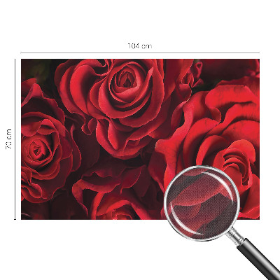 Papel de parede infantil Rosas vermelhas