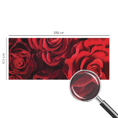 Papel de parede infantil Rosas vermelhas