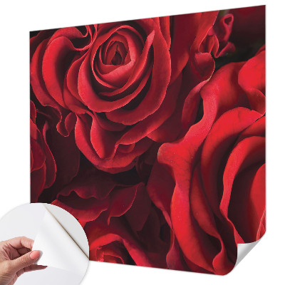 Papel de parede infantil Rosas vermelhas