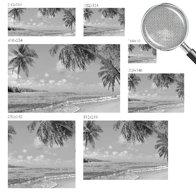 Papel de parede autocolante para quarto Paraíso tropical