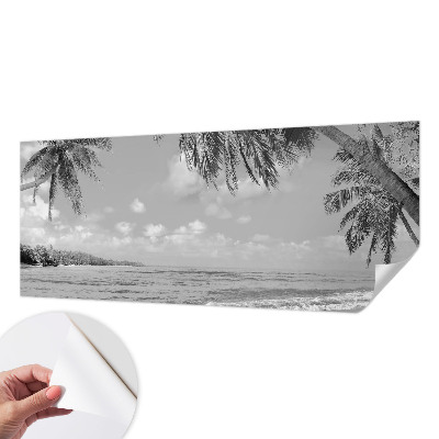 Papel de parede autocolante para quarto Paraíso tropical