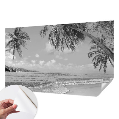 Papel de parede autocolante para quarto Paraíso tropical