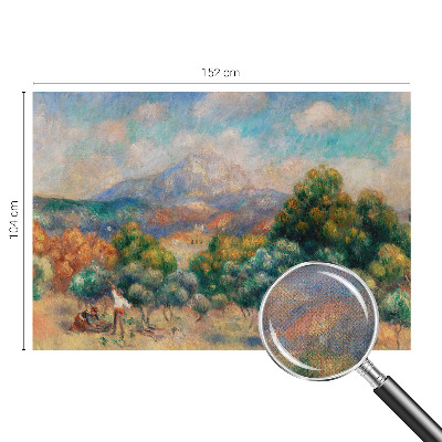 Papel de parede autocolante para sala Paisagem montanhosa